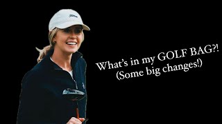 TOTALLY UNEDITED GOLF BAG VIDEO! Iona’s ‘what’s in the bag’ !!