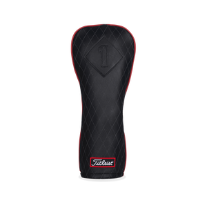 Jet Black Leather Headcover